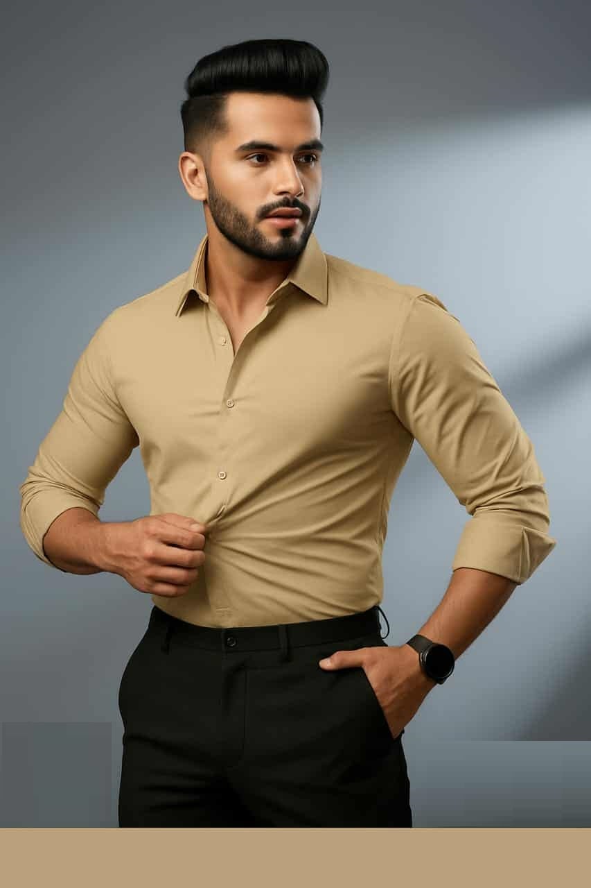 China Stitch Formal Shirt - Image 6