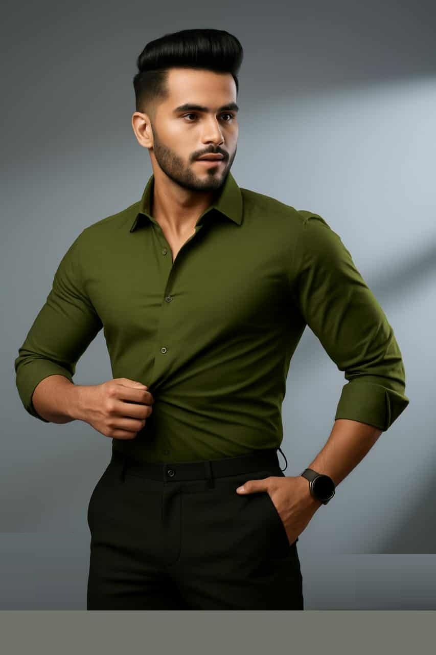 China Stitch Formal Shirt - Image 3