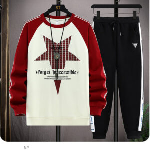 Men’s Premium 100% Cotton T-Shirt & Trouser Set | Soft, Breathable & Stylish Casual Wear2